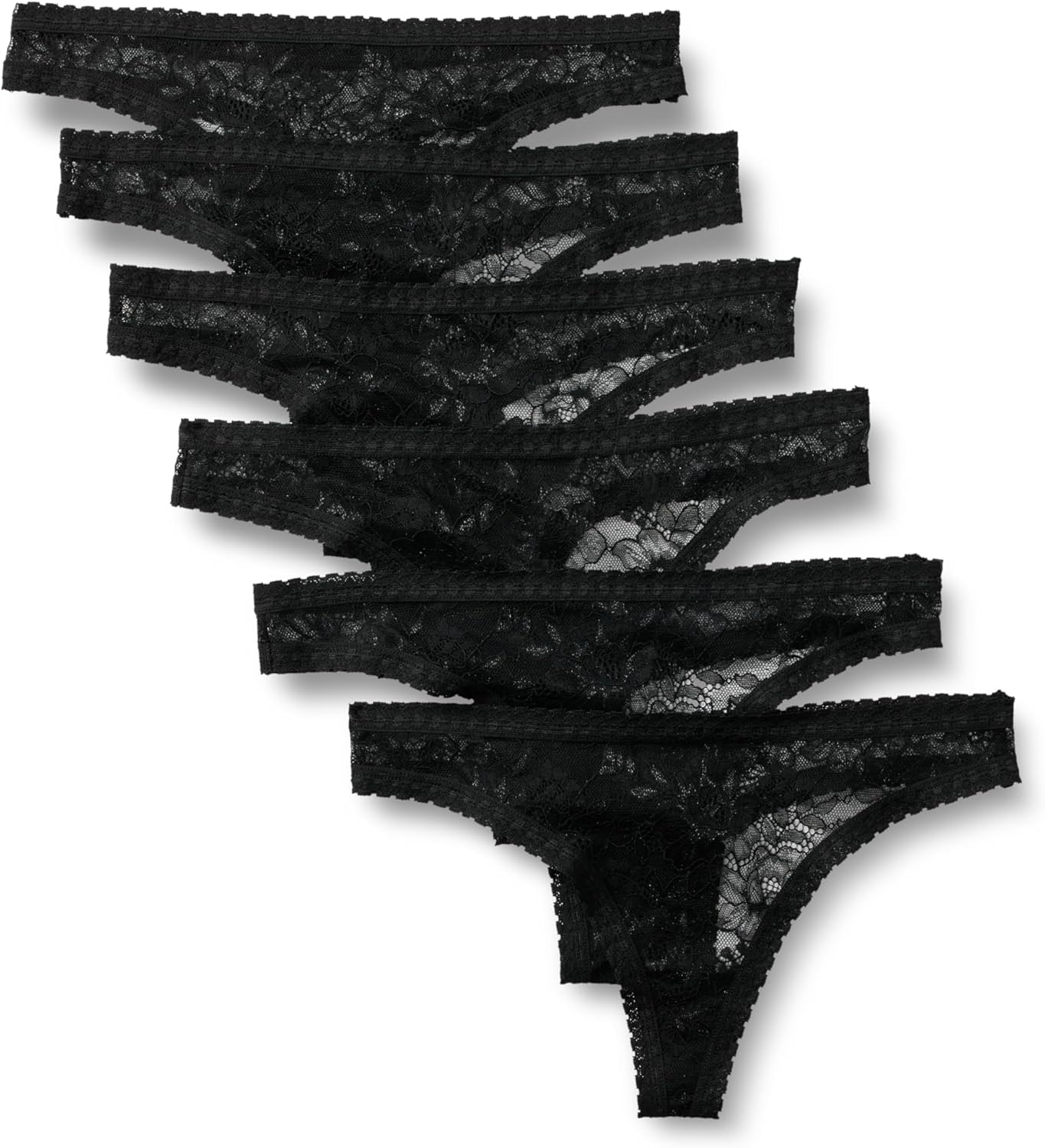 Thumbnail 5 de Amazon Essentials 6er-Pack Damen-Tangas aus elastischer Spitze (G-String-Schnitt)