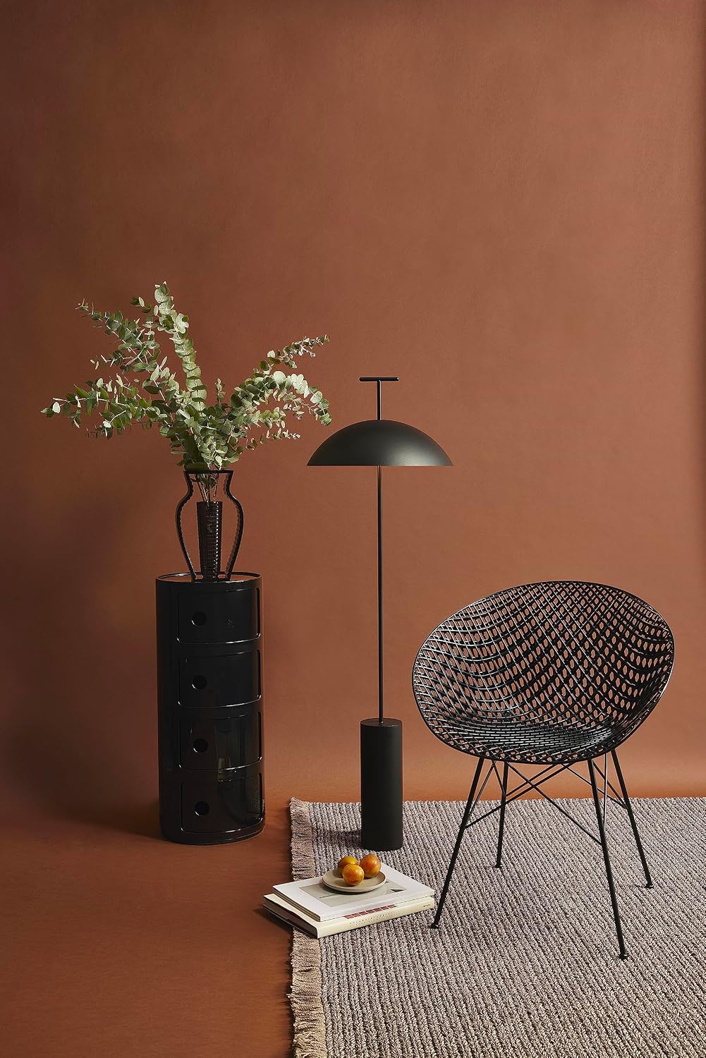 Detalle 2 de Kartell Componibili contenitore 4 elementi 32×32×77 cm