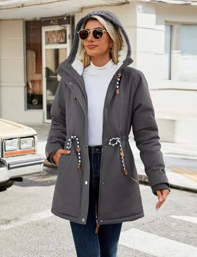 Thumbnail 2 de Xnova Manteau Femme Hiver Mi Longue