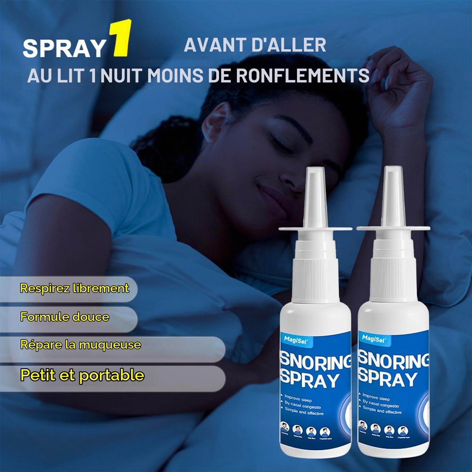 Thumbnail 3 de Anti-snurk-spray van 30 ml, neusspray in compacte reisfles