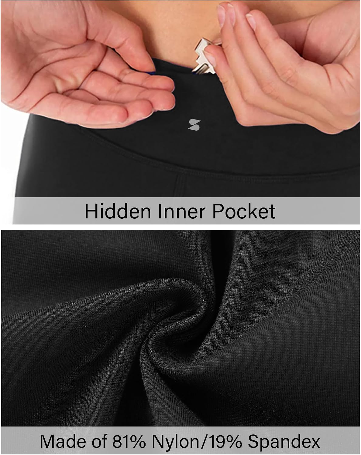 Thumbnail 5 de Stelle Girls Leggings with Hidden Pocket, High-Rise Waistband and 4-Way Stretch
