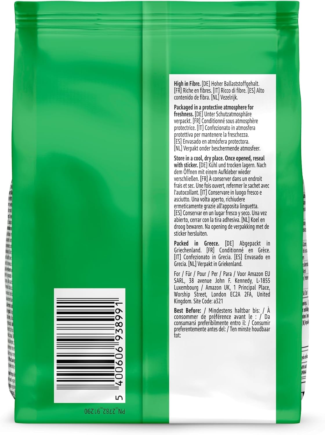 Detalle de Noisettes Grillées en Lot de 7 – 200 g, proposé par Amazon France