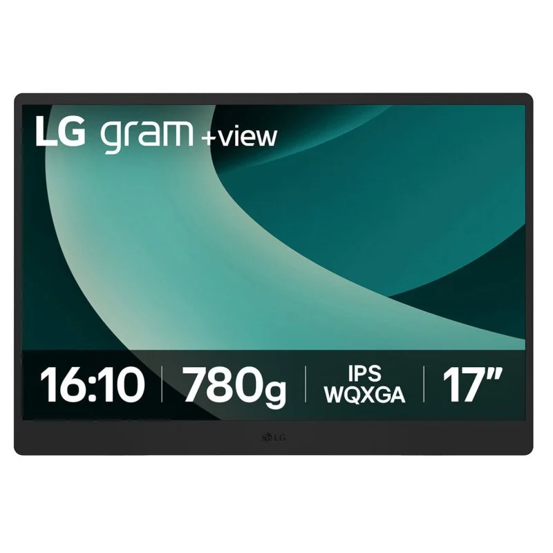 Detalle de LG gram +view 17MT70: portátil 17" IPS WQXGA con USB-C y altavoces