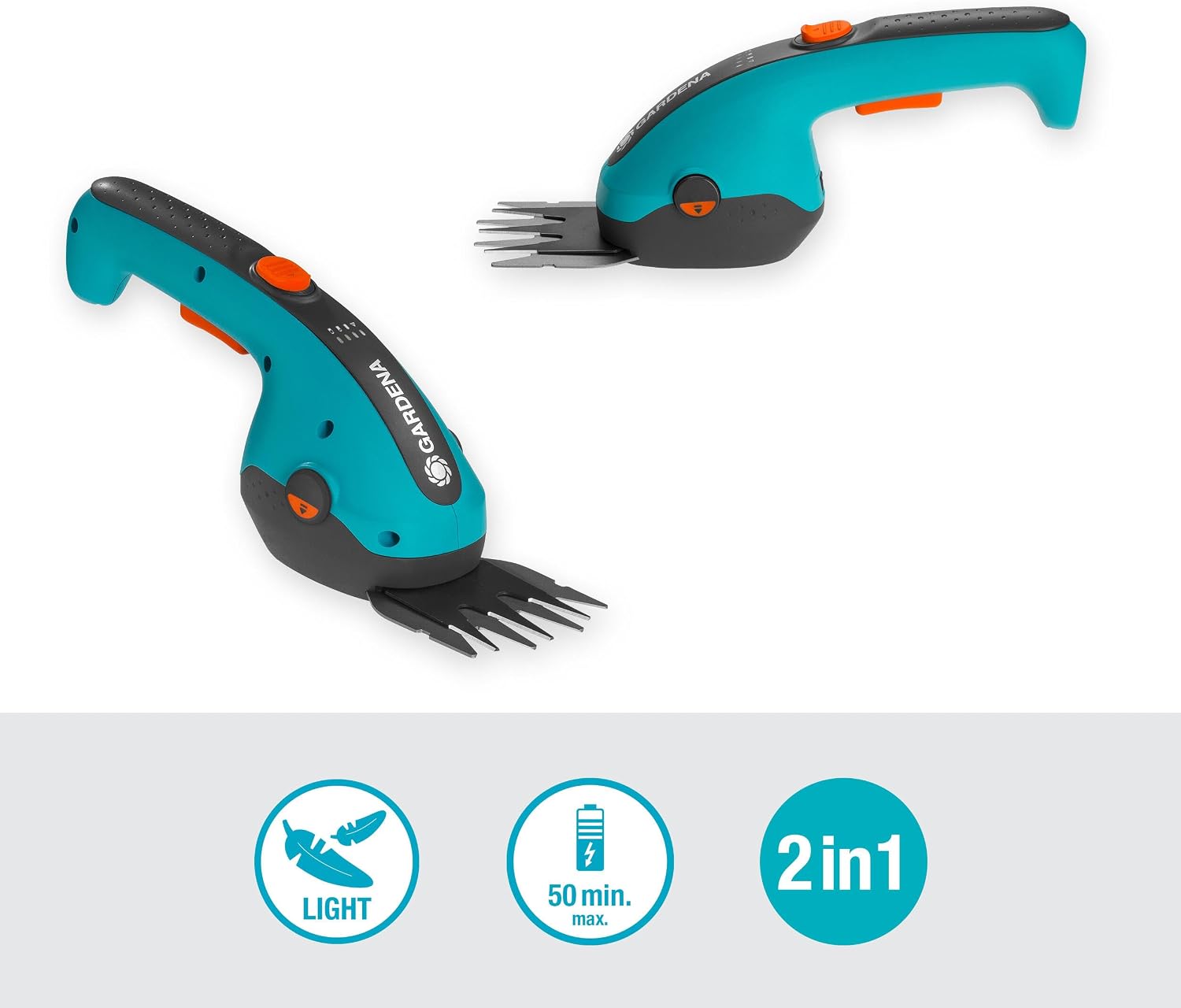 Thumbnail 1 de Gardena ClassicCut Li 9884-20 accugrasschaar, 8 cm met ledindicatie