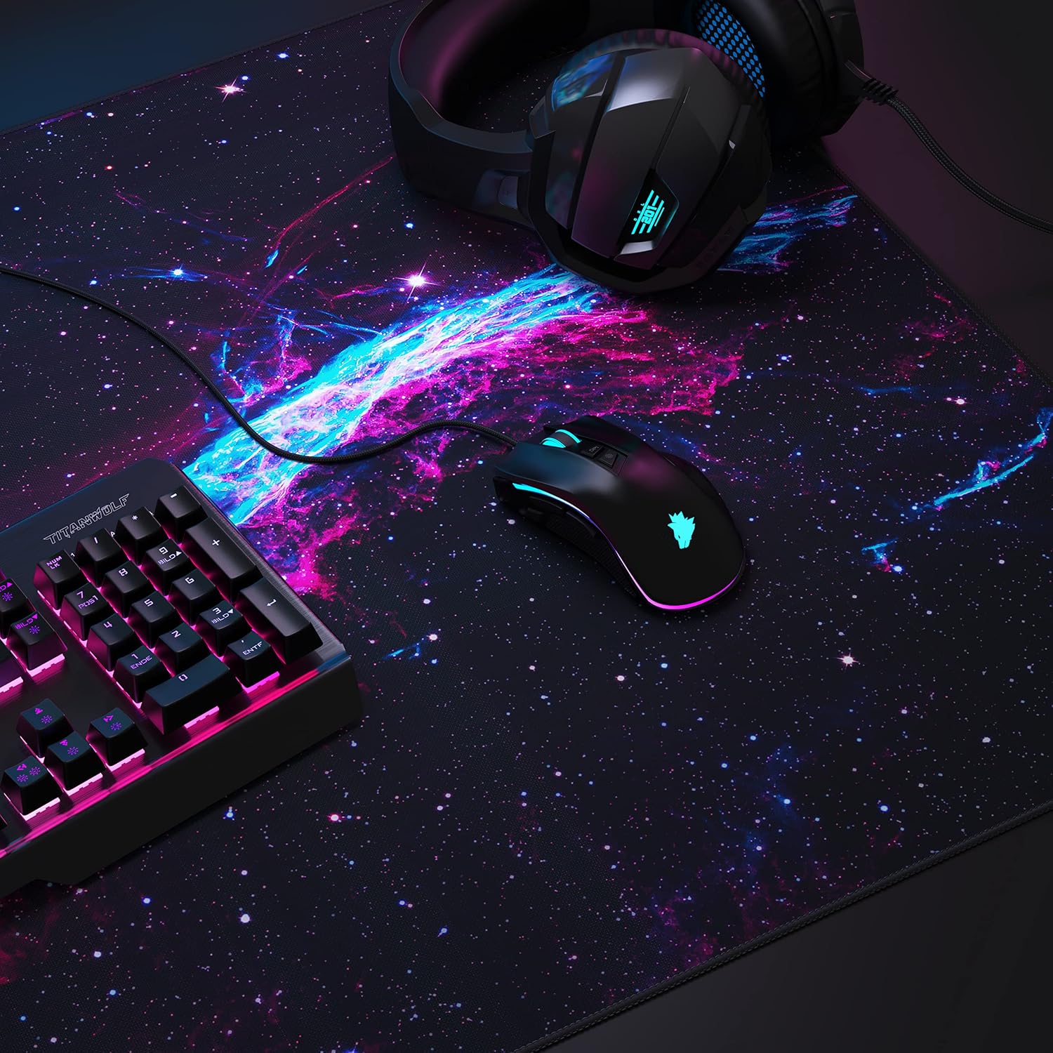Thumbnail 3 de CSL Titanwolf 1200x600 mm XXL Mauspad