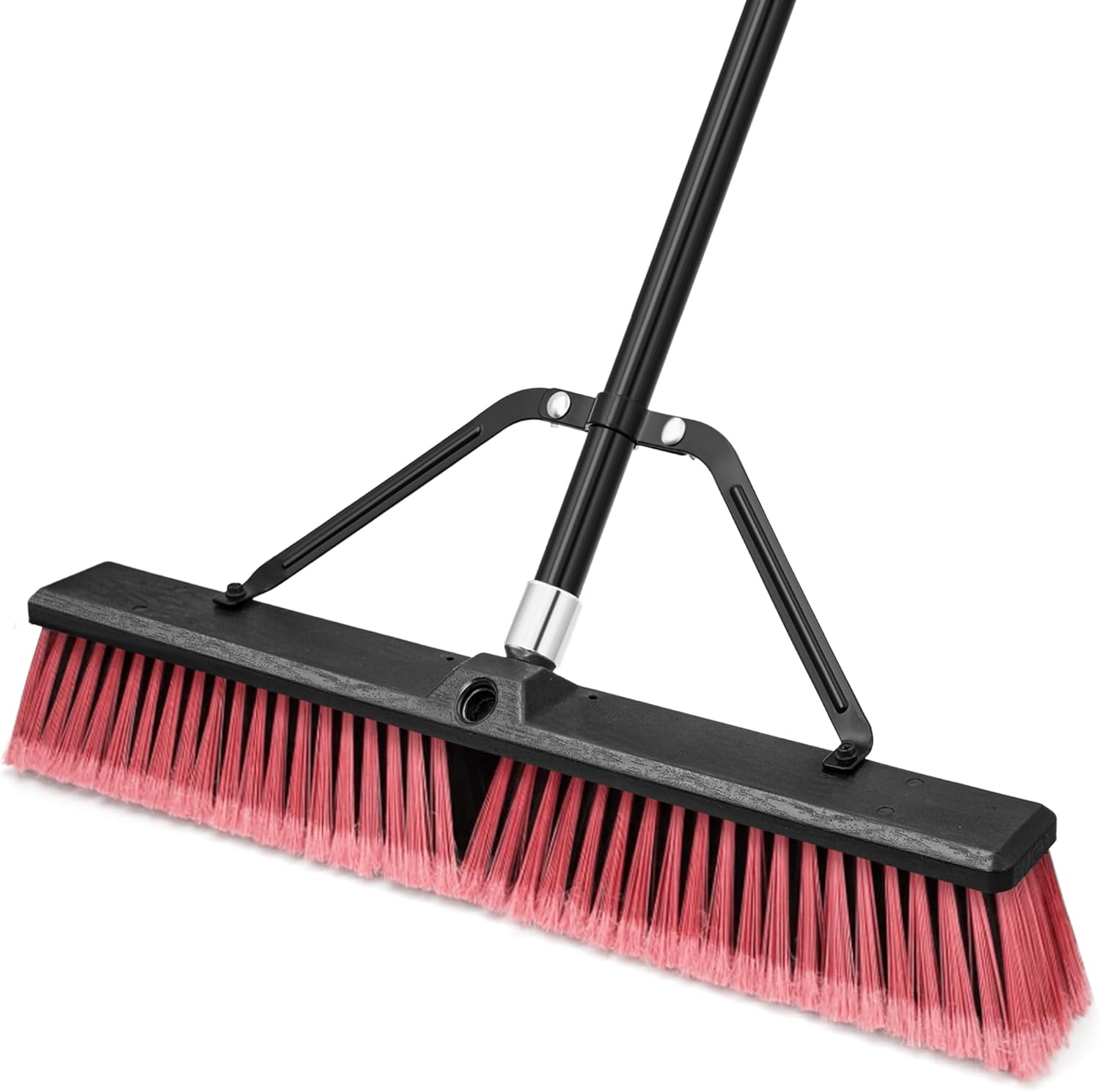 TidyBliss Balai 60 cm Rouge