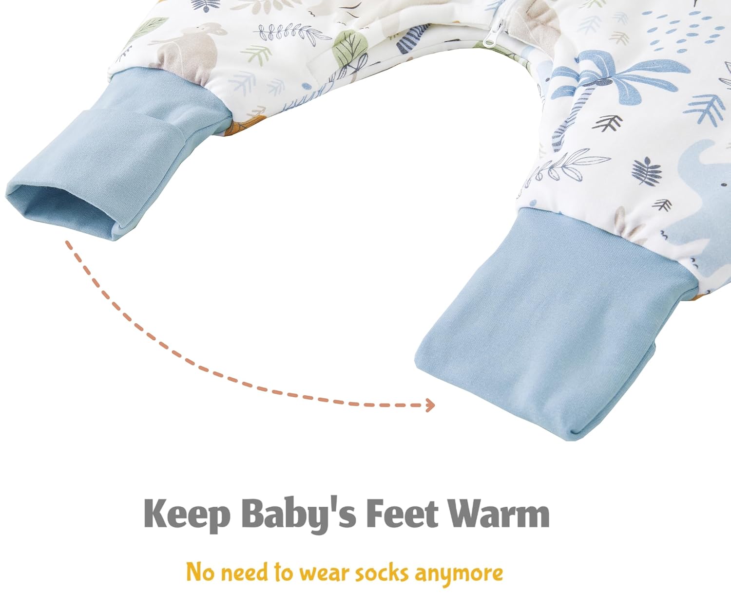 Thumbnail 3 de Chilsuessy Baby Winterschlafsack 2,5 Tog, 90–110 cm 👶