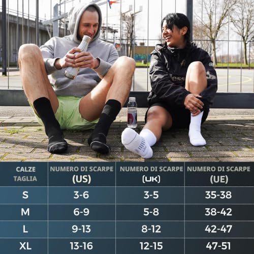 Detalle 2 de Rahhint Coolmax Compressione 3 Paia Calzini Running Uomo: comfort, supporto e resistenza alle vesciche