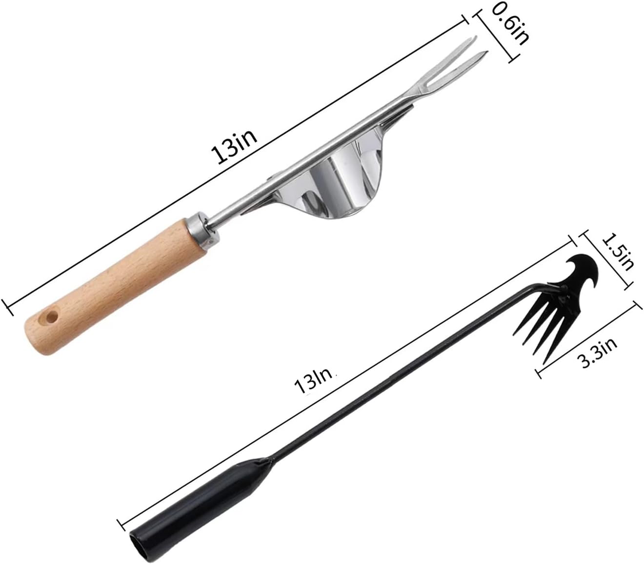 Detalle 2 de Yizerel hand weed puller tool 2 pack