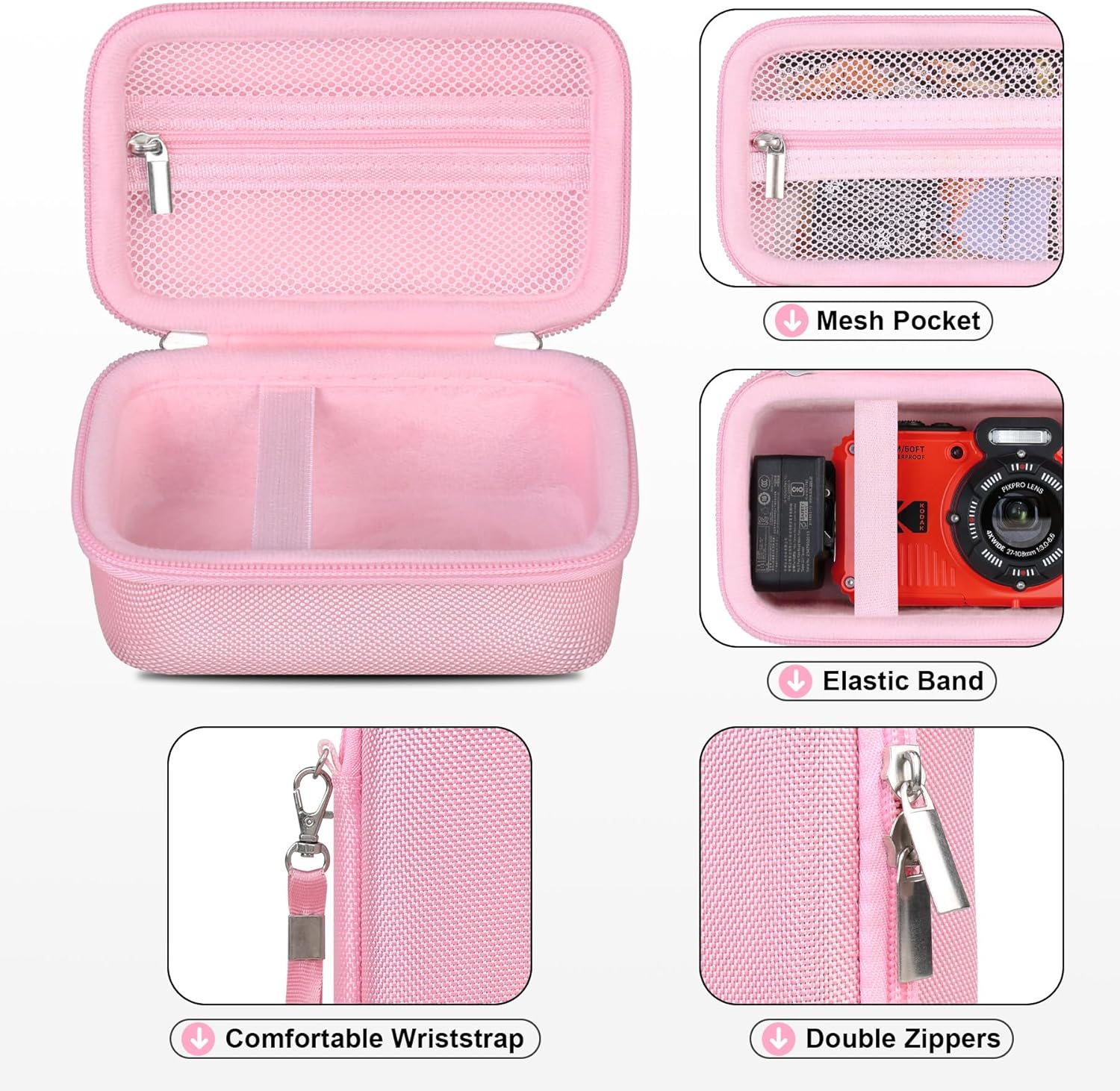 Thumbnail 3 de RAIALL Camera Case for Kodak PIXPRO WPZ2: Rugged, Waterproof Protection in a Compact Pack