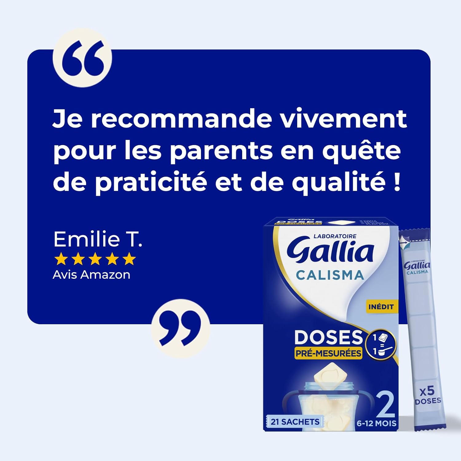 Thumbnail 1 de Gallia Calisma 2 21 sachets
