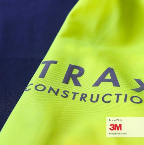 Detalle de Salzmann Chaleco de Seguridad XS-6XL con cinta reflectante 3M: visibilidad y practicidad para trabajo diario