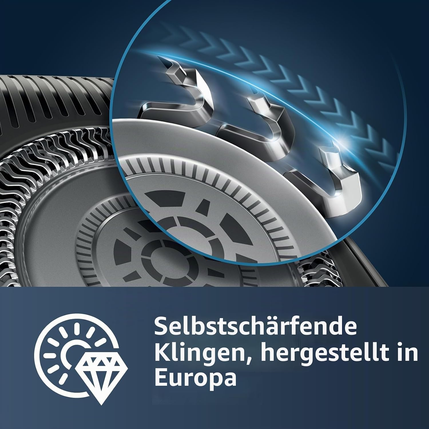 Detalle de Philips SH71/50 Ersatzscherkopf für Series 7000 & 5000 – Rostfreier Edelstahl
