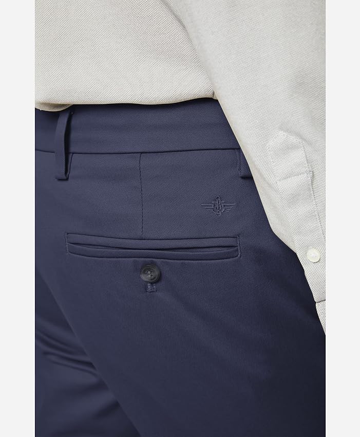 Detalle 2 de Dockers Signature Khaki Pantalón chino 34W/34L Navy