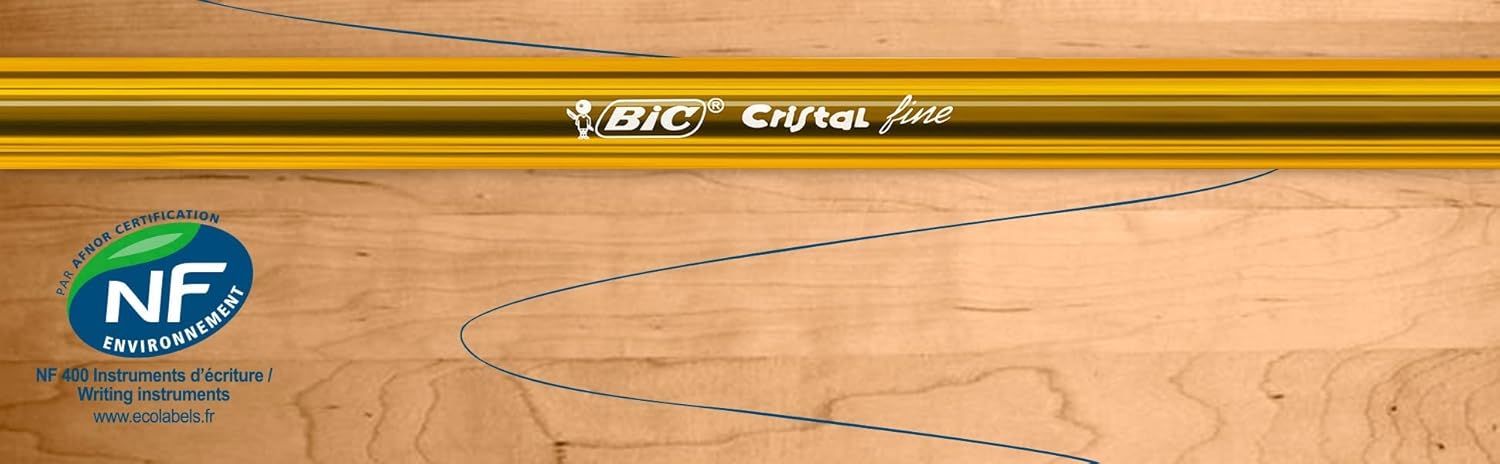 Thumbnail 5 de Bic Cristal Fino 912 273 – Bolígrafo no retráctil 20 unidades ✍