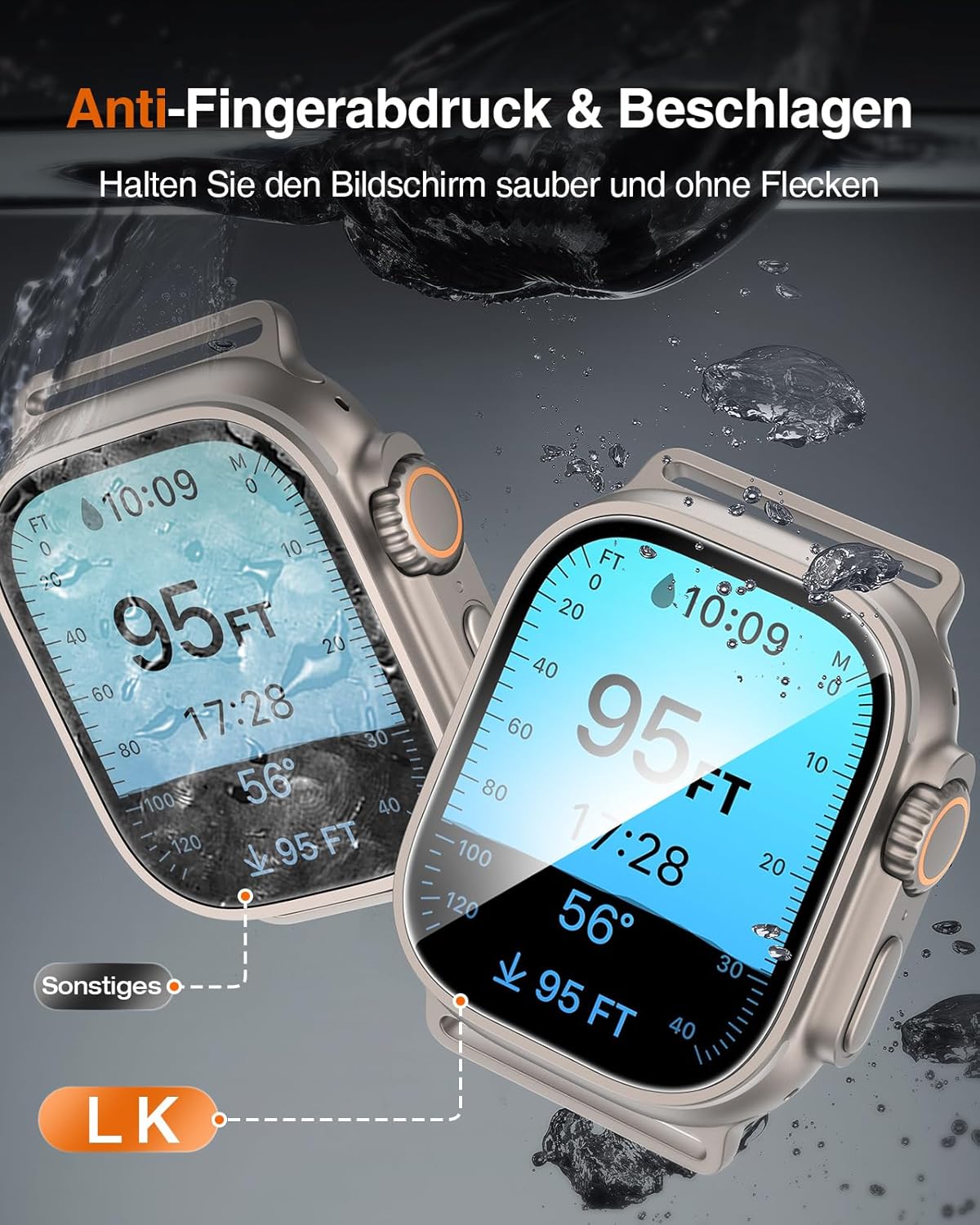 Detalle 2 de LK Schutzfolie 49 mm Apple Watch Ultra