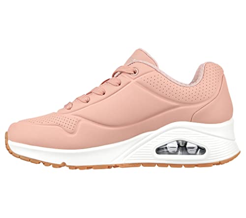 Detalle de Skechers Uno para Mujer — Blush Durabuck, 37 EU