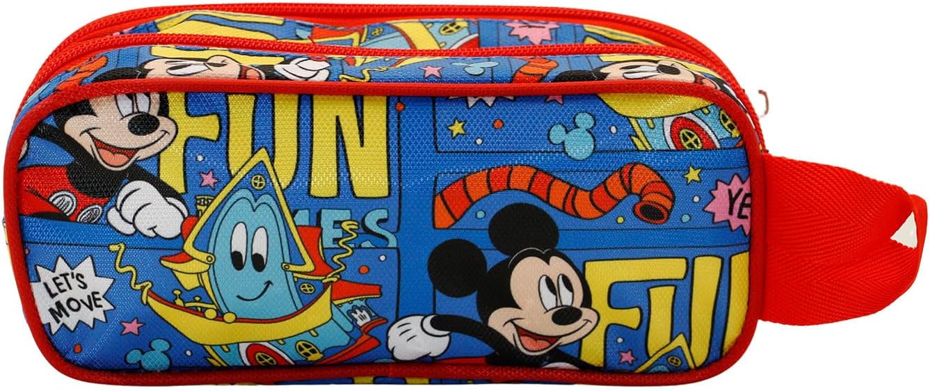Thumbnail 2 de Disney Mickey Mouse Fun - Estuche Portatodo 3D 🐭 Colorido y Práctico