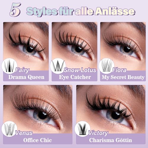 Thumbnail 6 de B&Q Lashes Extension Set 144PCS Venus Wimpern Extensions 8–16 mm MIX