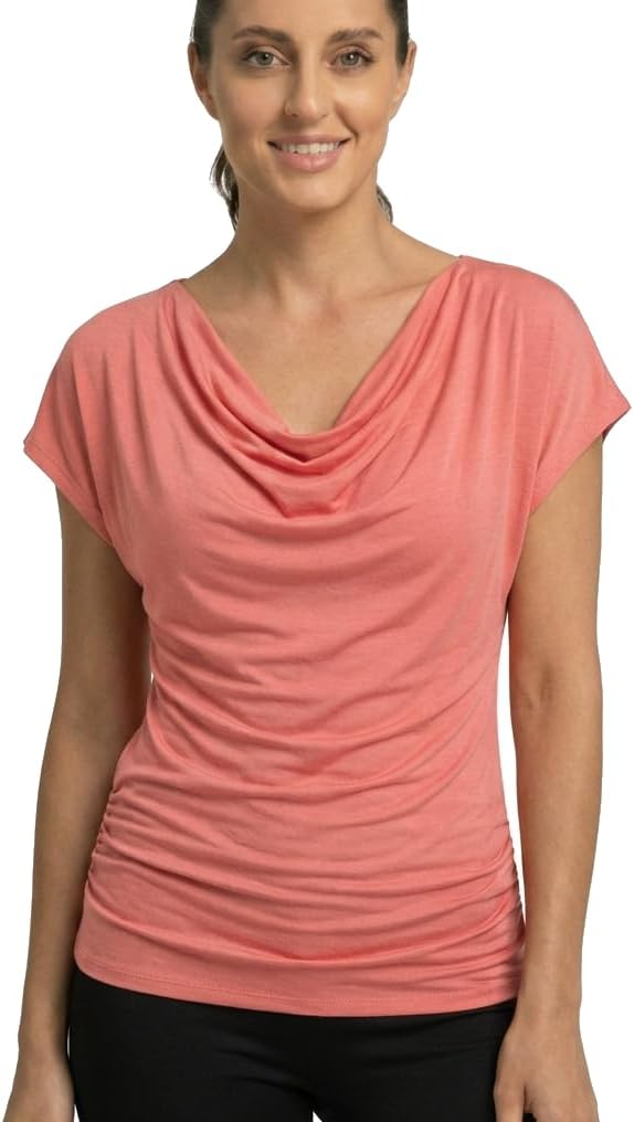 Thumbnail 1 de Van Der Rich T-Shirt Bluse mit Wasserfallkragen