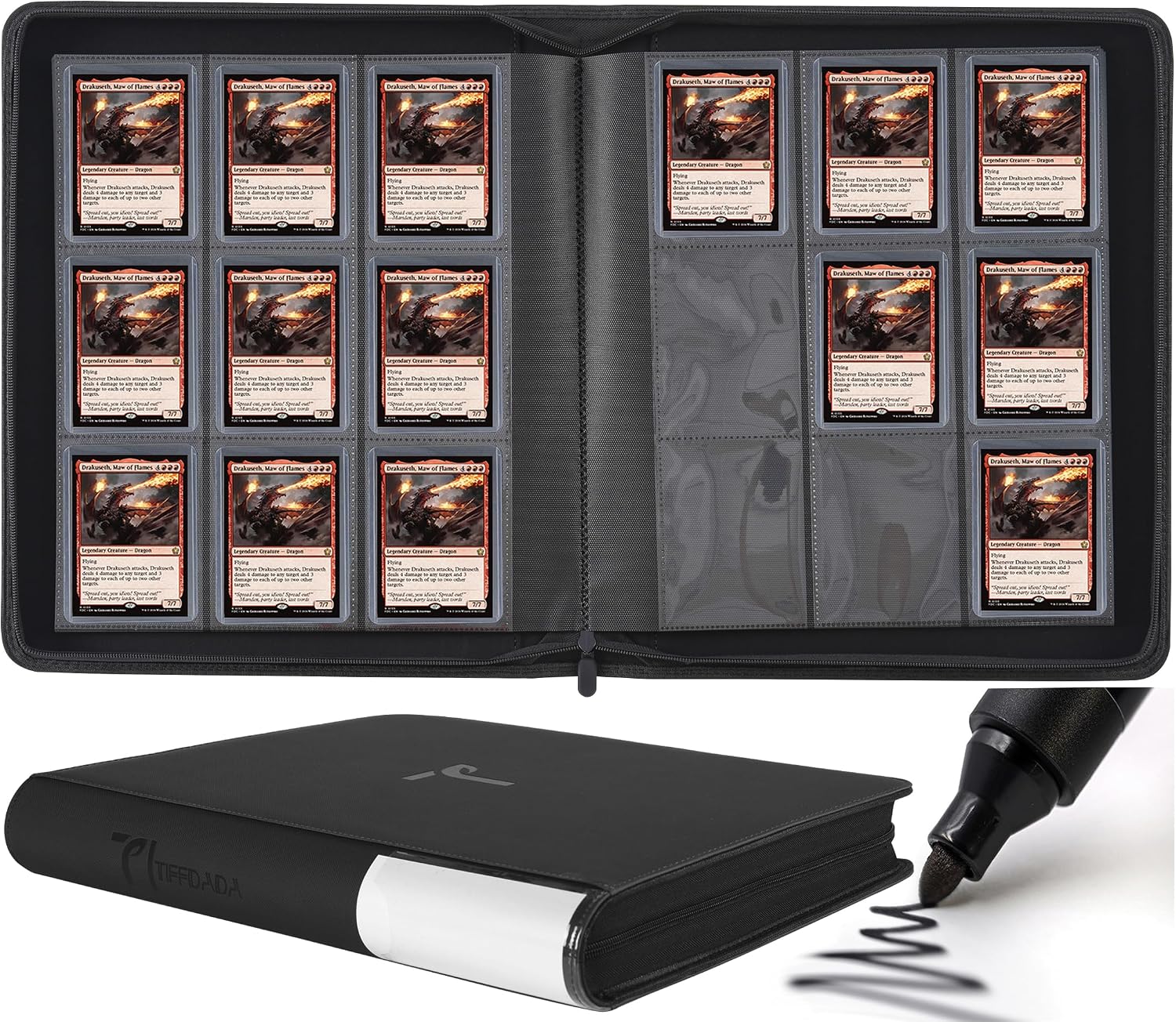 Detalle de Top Loader Binder 9 Pocket 360 Capacity