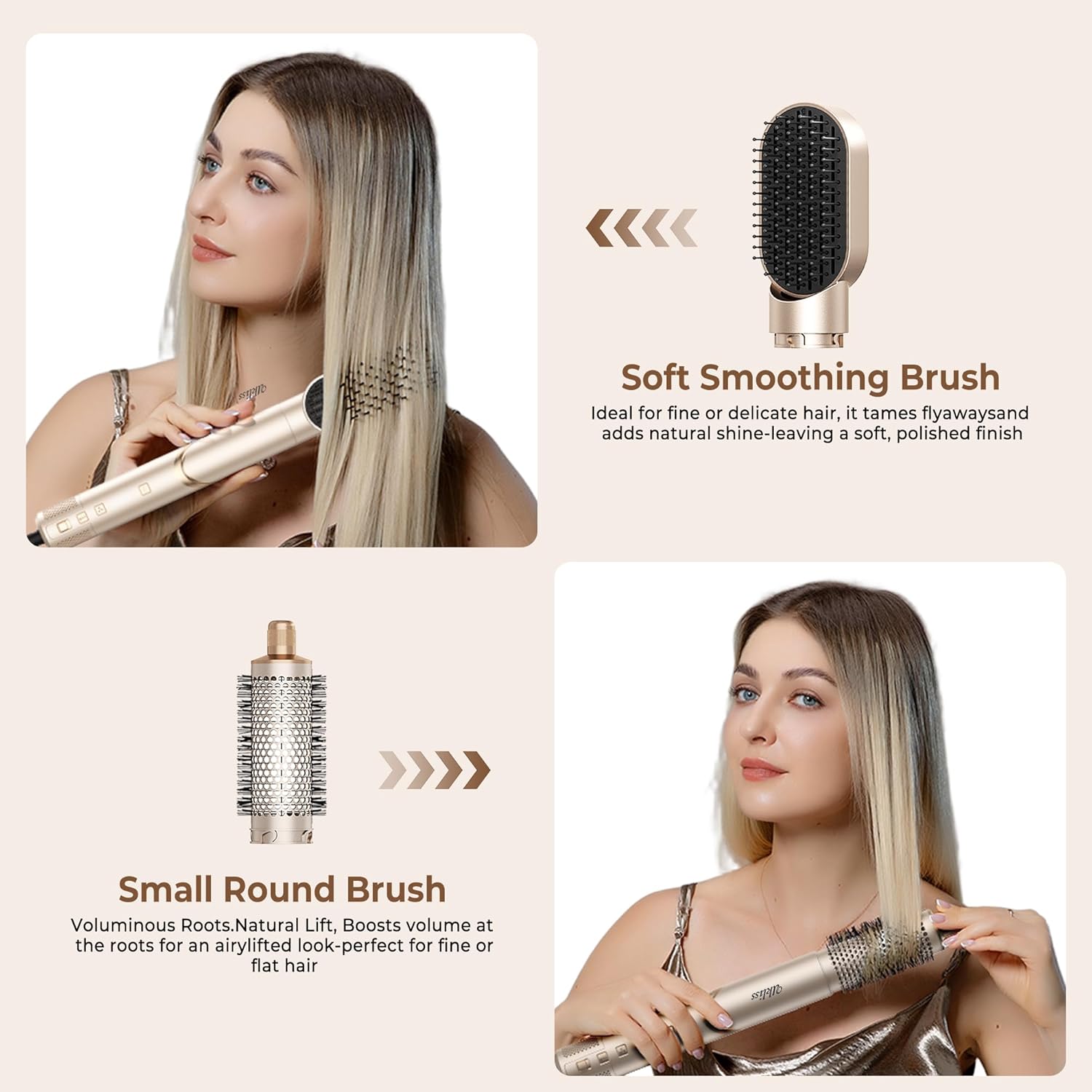 Thumbnail 5 de UKLISS Hairstyler 8‑in‑1 Set Haartrockner mit 110.000 U/min 💇♀