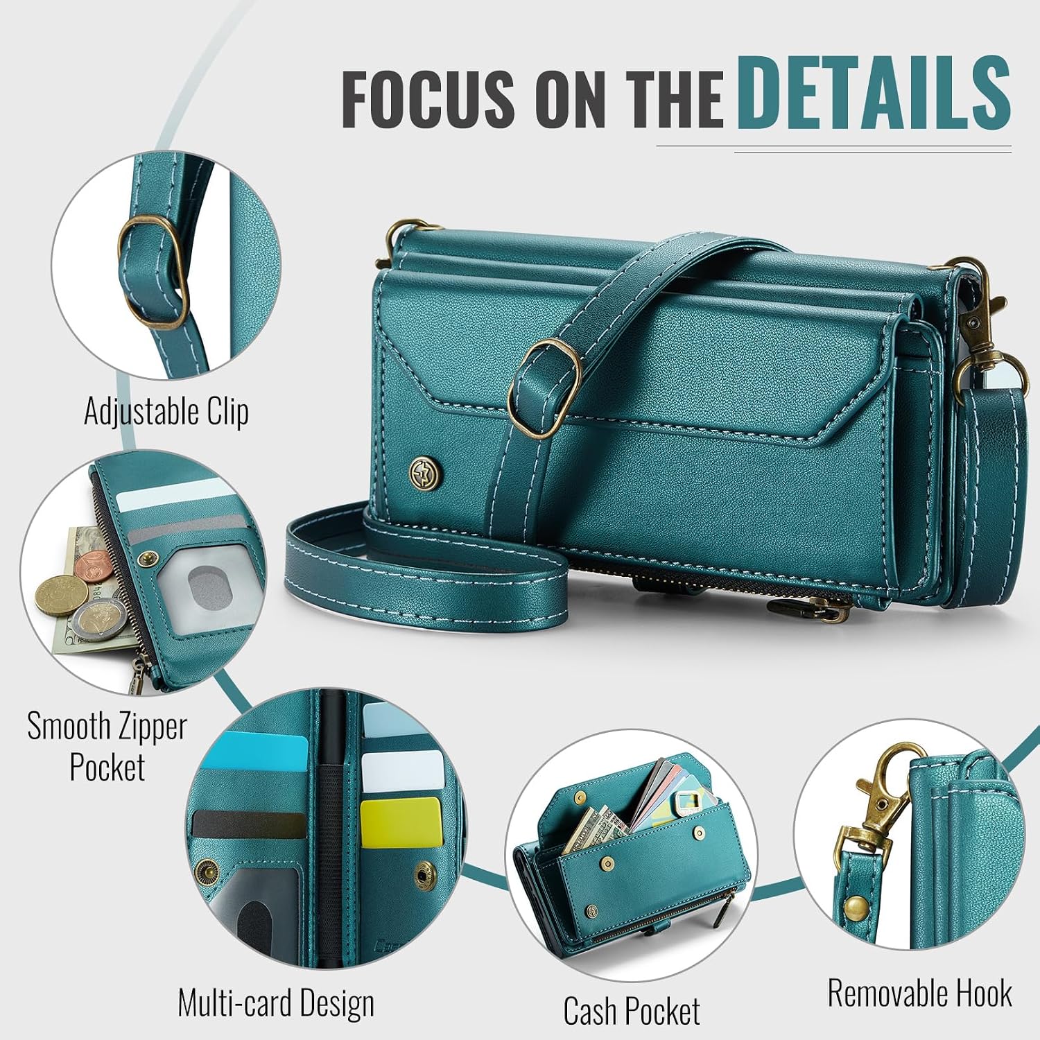 Detalle 2 de WAWZ Wallet Case for Samsung Galaxy Z Fold7