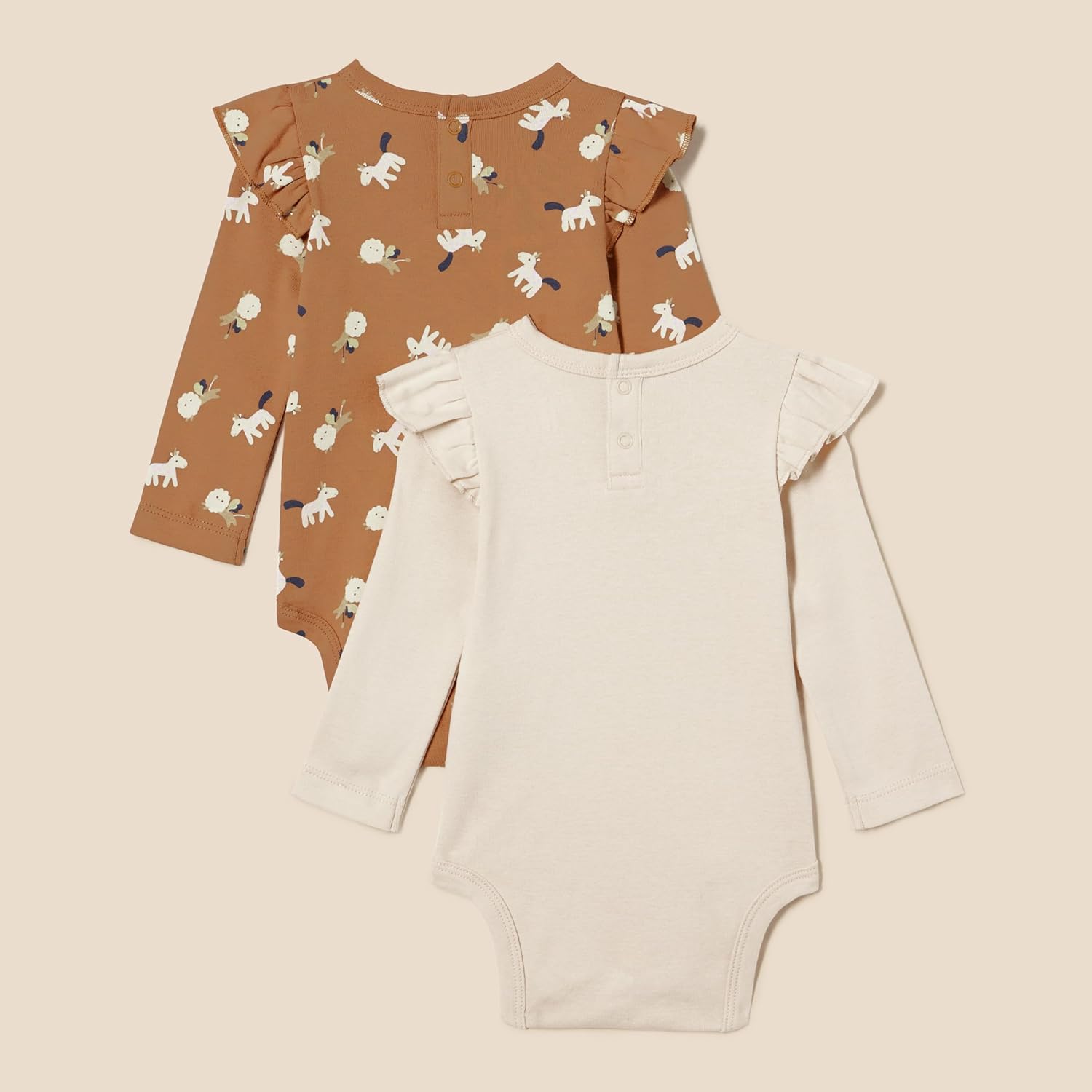 Thumbnail 5 de Amazon Essentials Long-Sleeved Ruffle Bodysuit 👶