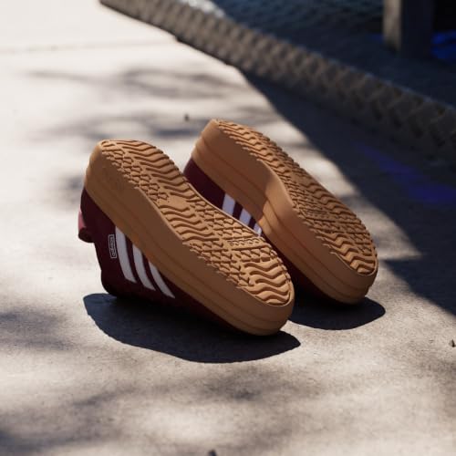 Thumbnail 8 de adidas Mixte Enfant VL Court Bold Junior – Shadow Red/Cloud White/Pink Fusion, 35,5 EU
