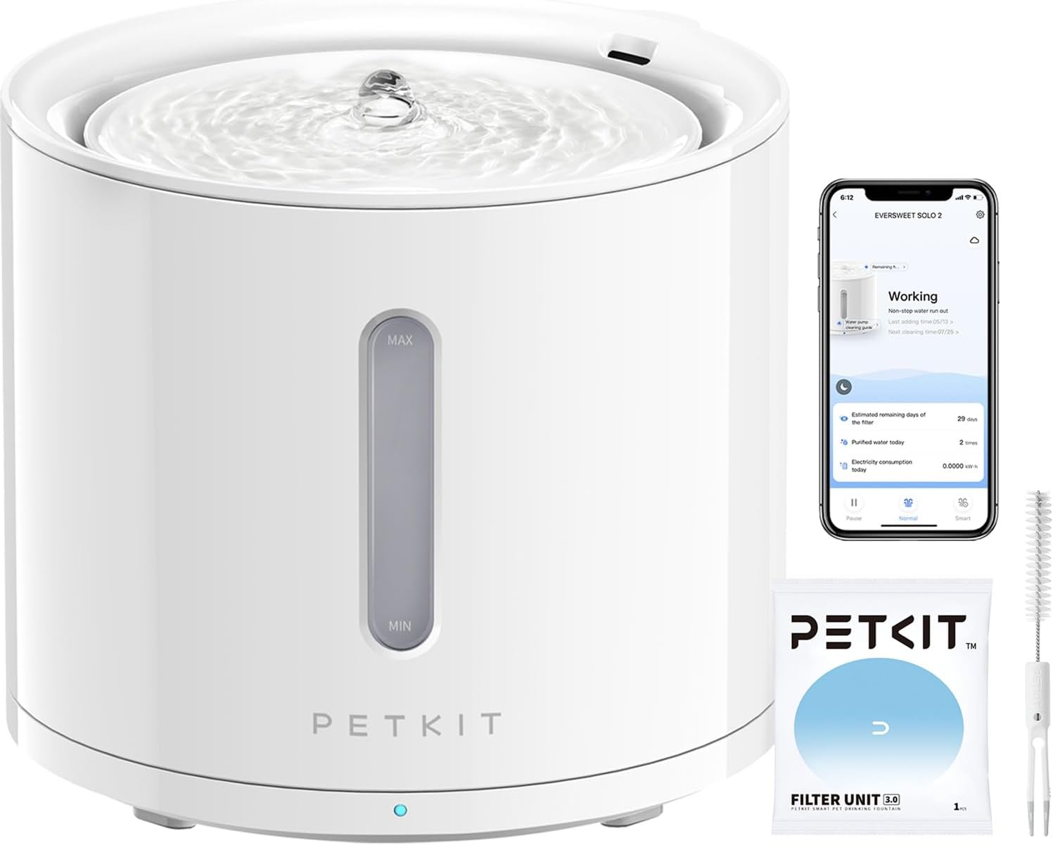Detalle de PETKIT EVERSWEET Solo 2 Fontana 2L