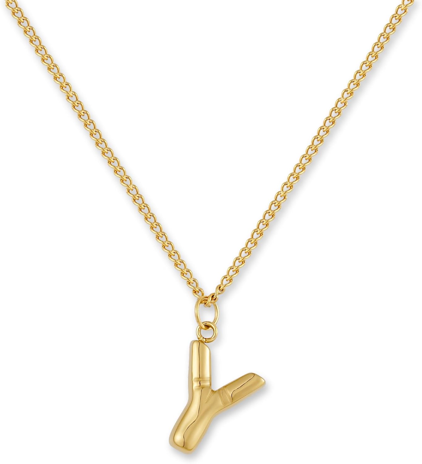 Detalle de GD GOOD.designs Collana Lettera Oro Bubble 40-45 cm