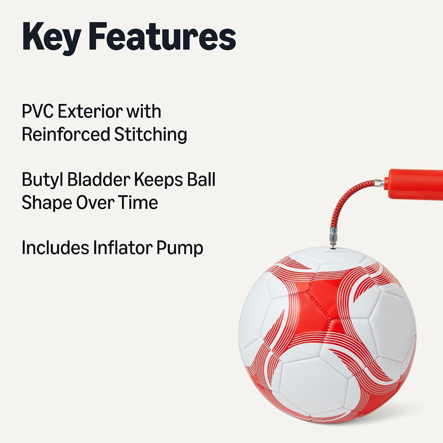 Thumbnail 1 de Amazon Basics Soccer Ball 5 — Training ball