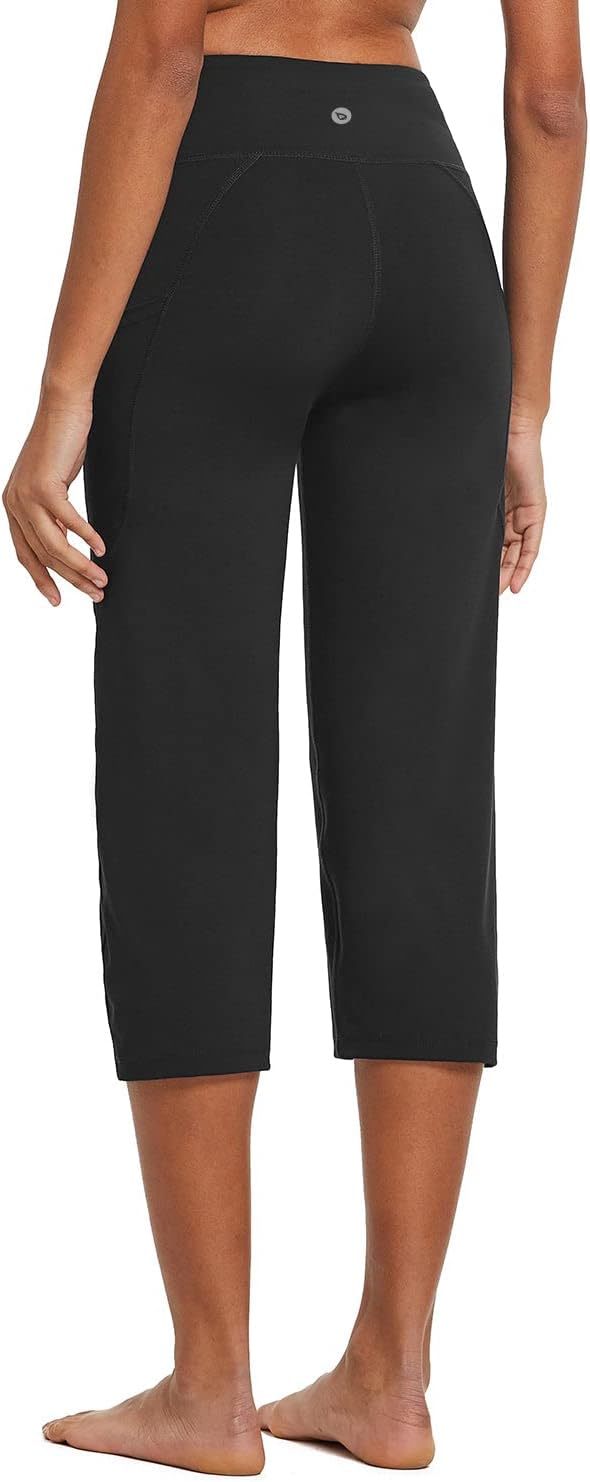 Thumbnail 2 de BALEAF Women's 21" Capri Pants with Pockets, High Waist – Tummy Control Yoga Leggings for Summer Workout
