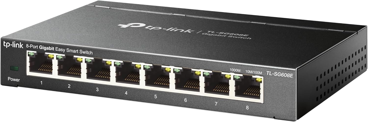 Thumbnail 1 de TP-Link TL-SG608E Switch Ethernet 8 ports 📡