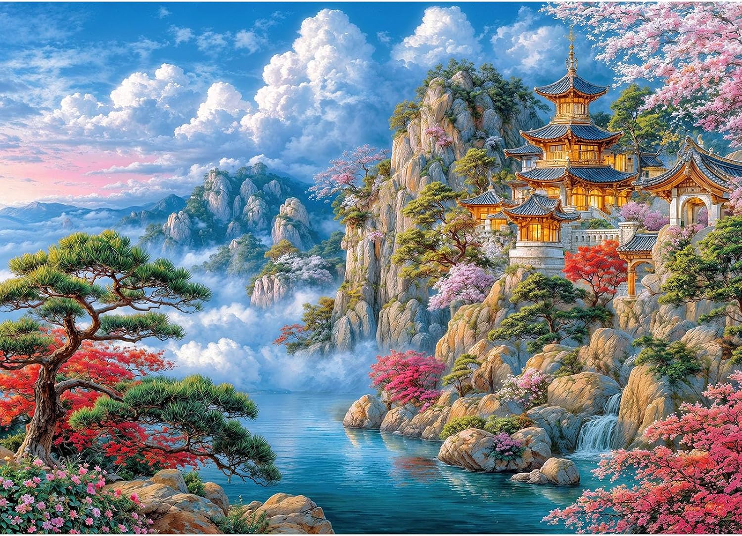 Detalle de Adult Jigsaw Puzzle, 1,000 Pieces