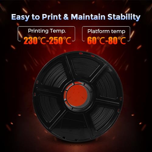 Detalle 2 de FLASHFORGE Filament PETG fibre de carbone 1,75 mm ⚙