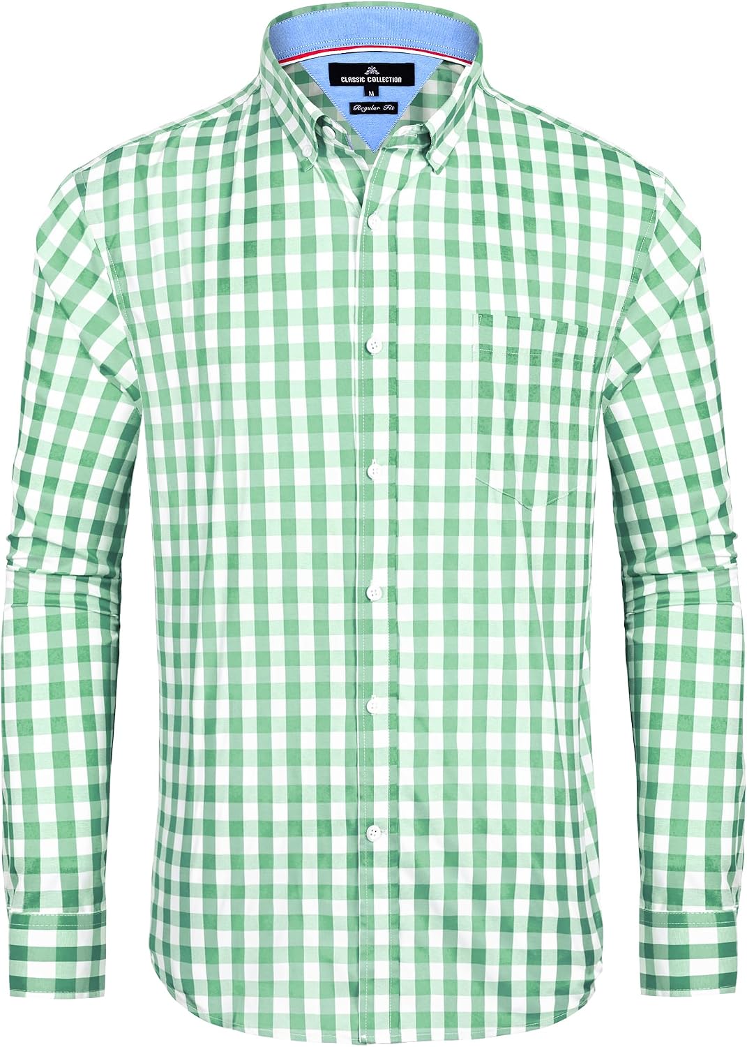 Thumbnail 6 de J.VER Herren Trachtenhemd Oktoberfest im karierten Regular Fit – Langarm mit Brusttasche