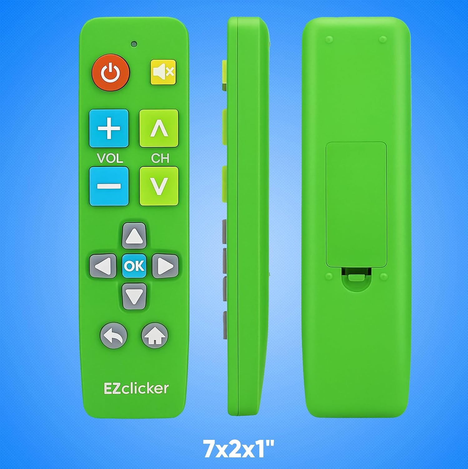 Thumbnail 6 de Samsung Replacement TV Remote (Green) with Big Buttons for Samsung TVs Only