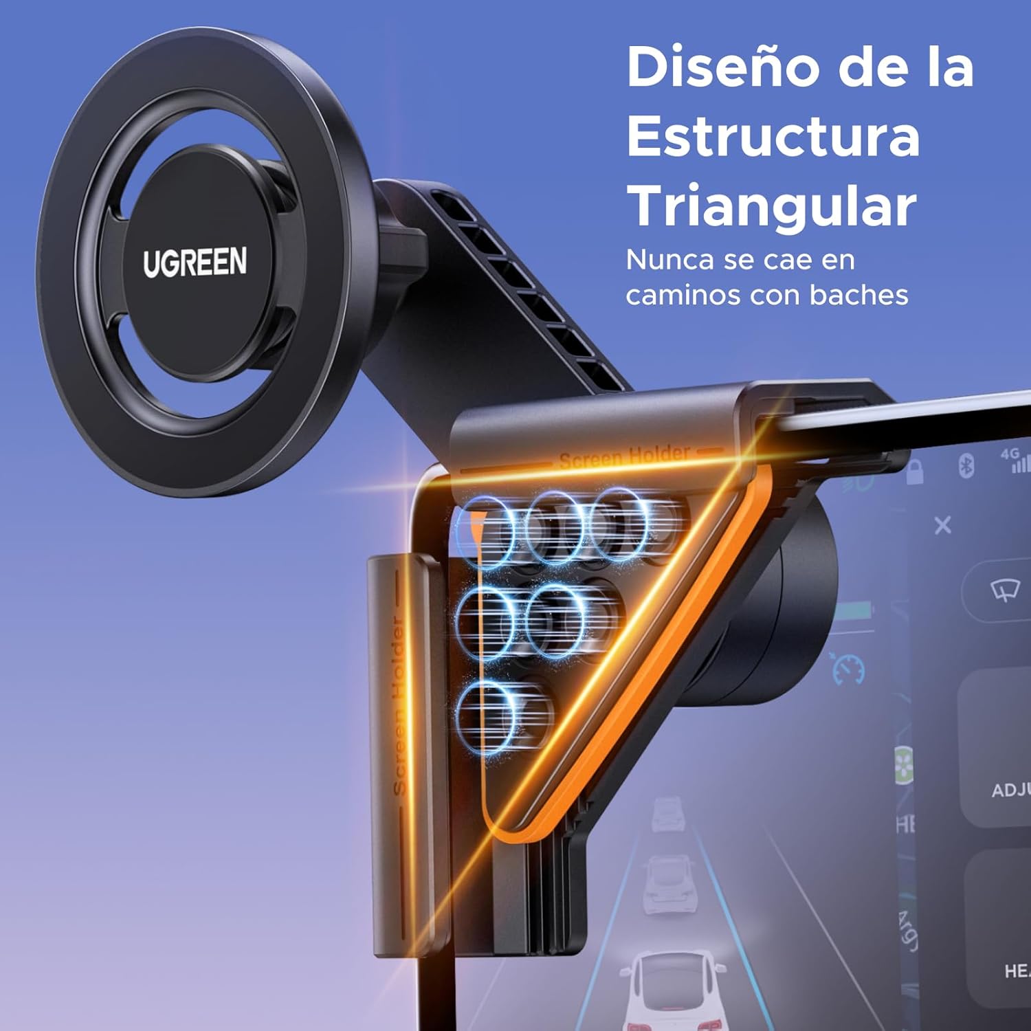 Thumbnail 4 de UGREEN Soporte Móvil Coche Magsafe Tesla 🚗