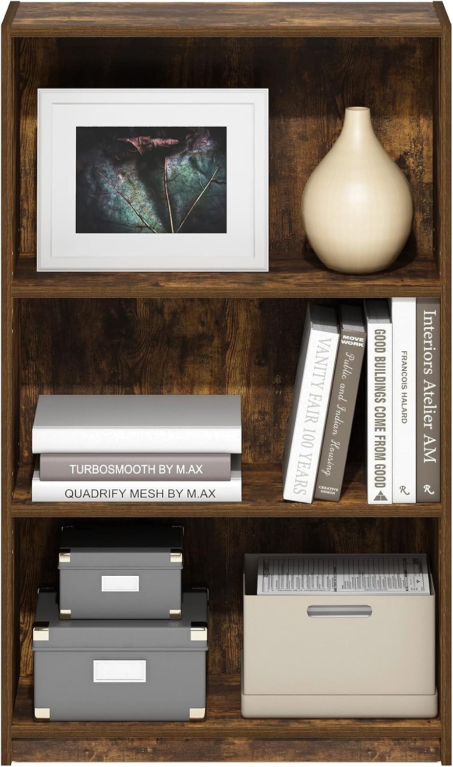 Detalle 2 de Furinno Jaya Librería ajustable 3 niveles 62 cm