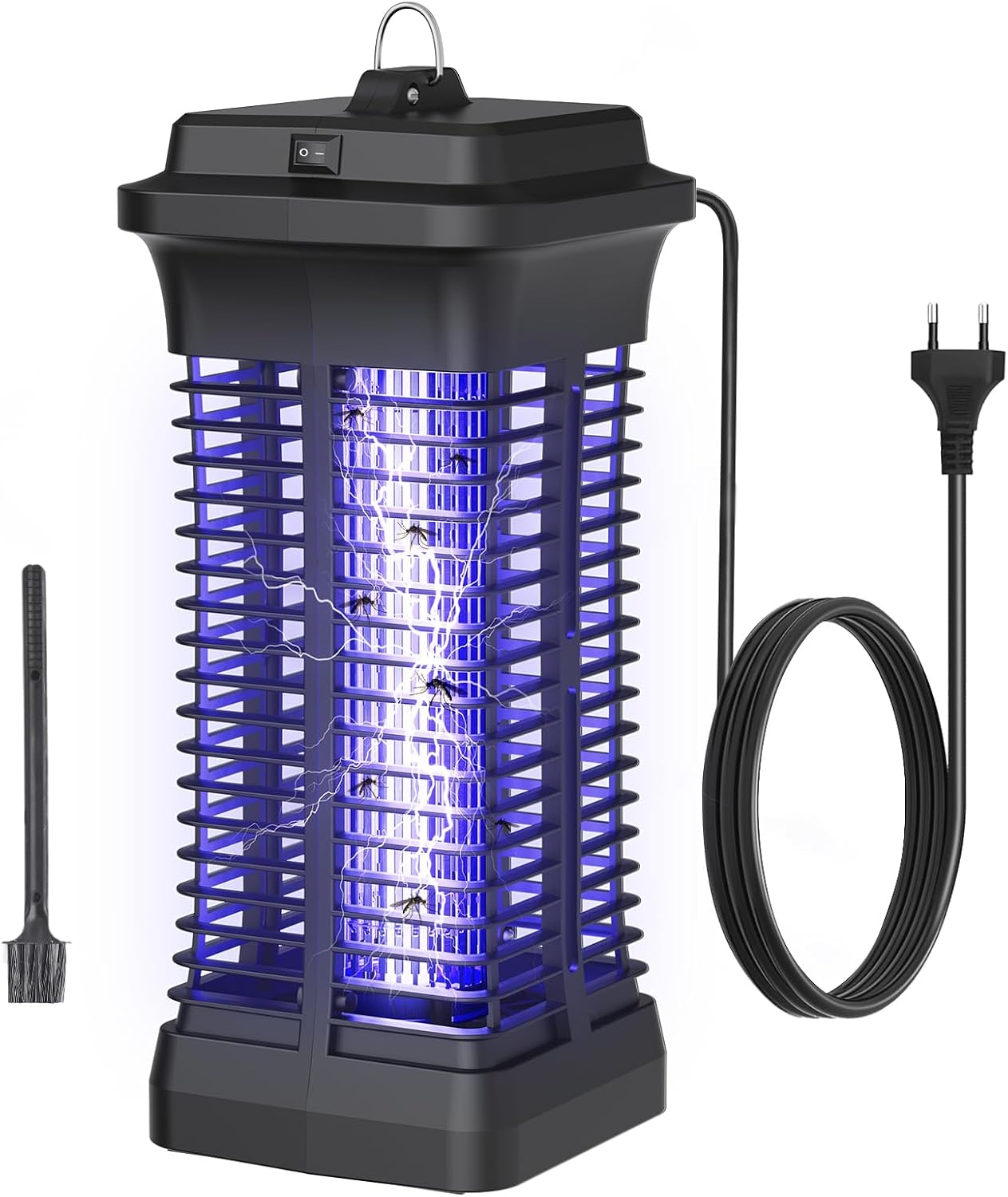 Detalle de Lampada Antizanzare Elettrica 6W con Zanzariera UV 1000V per Interni