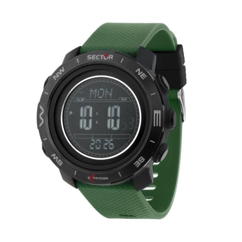 Detalle de Sector No Limits Ex-52 orologio digitale da uomo, cassa da 37 mm, 3 ATM