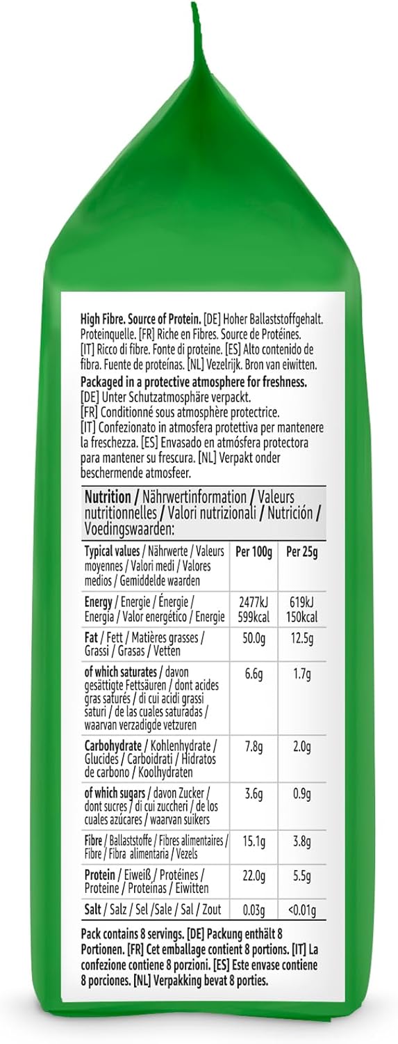 Detalle de Pistaches Décortiquées par Amazon – 7 x 200 g, riches en fibres et source de protéines