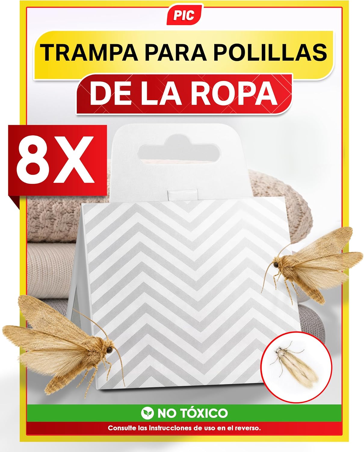 Detalle de PIC Trampa para polillas de la ropa