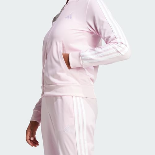 Detalle 2 de Adidas Donna Essentials 3-Stripes Track Suit - clear pink, taglia XL