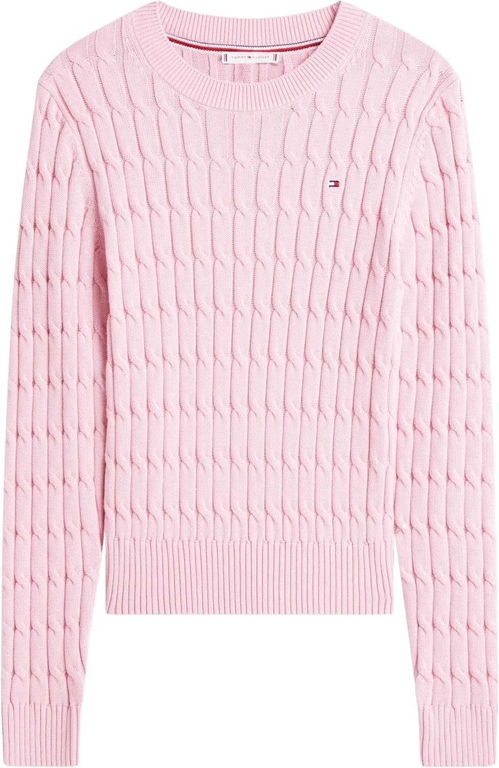 Thumbnail 4 de Tommy Hilfiger Co Cable Mid GG Pullover Donna