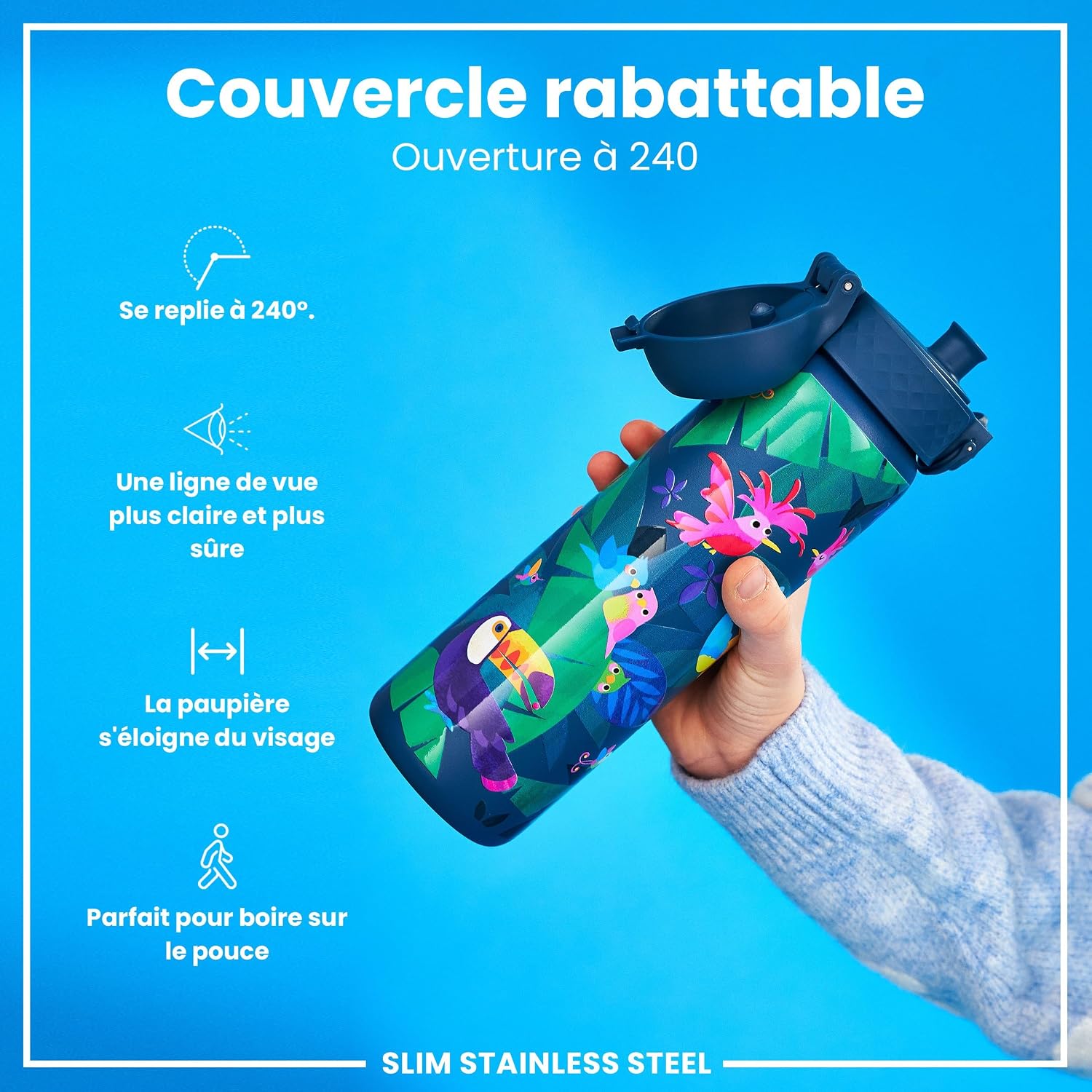 Thumbnail 3 de ION8 Gourde Inox Léger 600ml