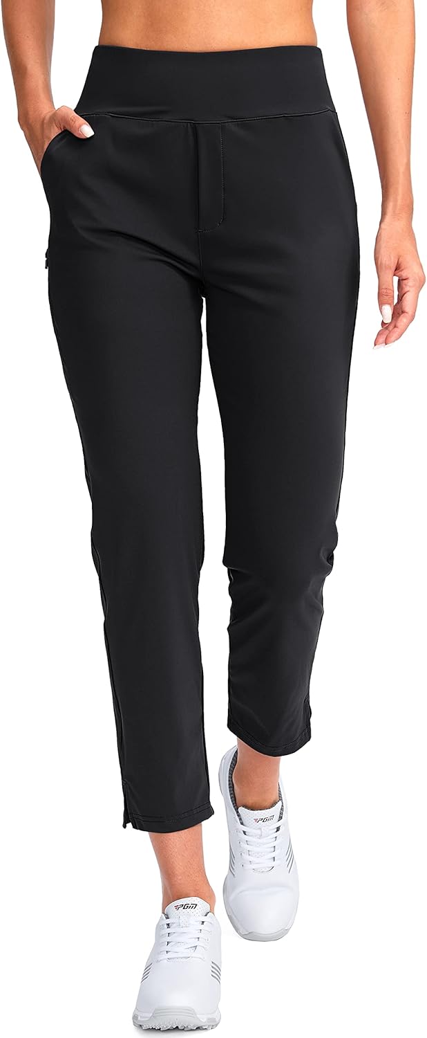 Thumbnail 3 de YYV Women’s Stretch Golf Pants (High-Waist Ankle Dress Pants) with Pockets