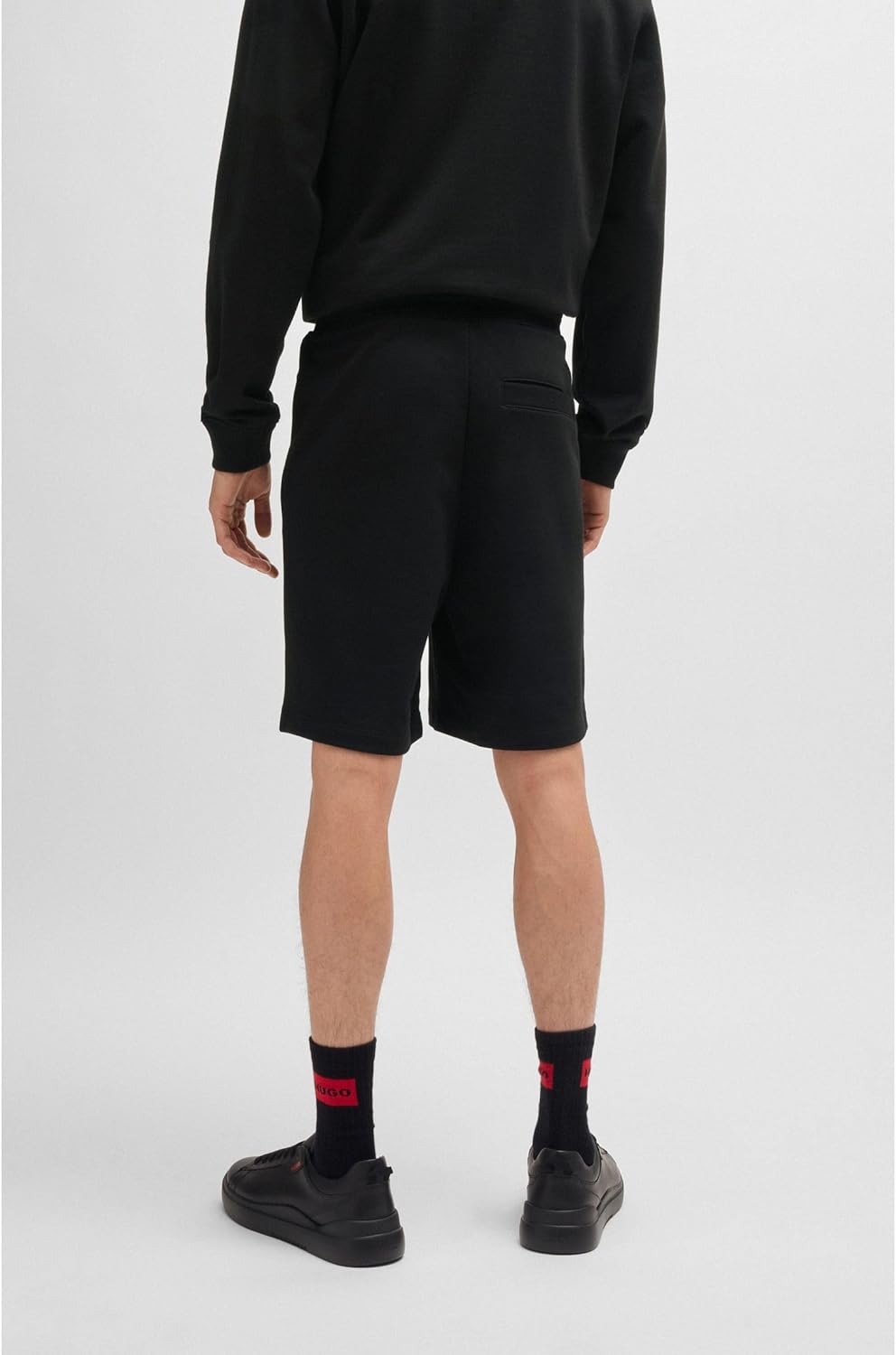 Thumbnail 4 de HUGO Men's Diz222 Jersey Shorts, Black001, Size S