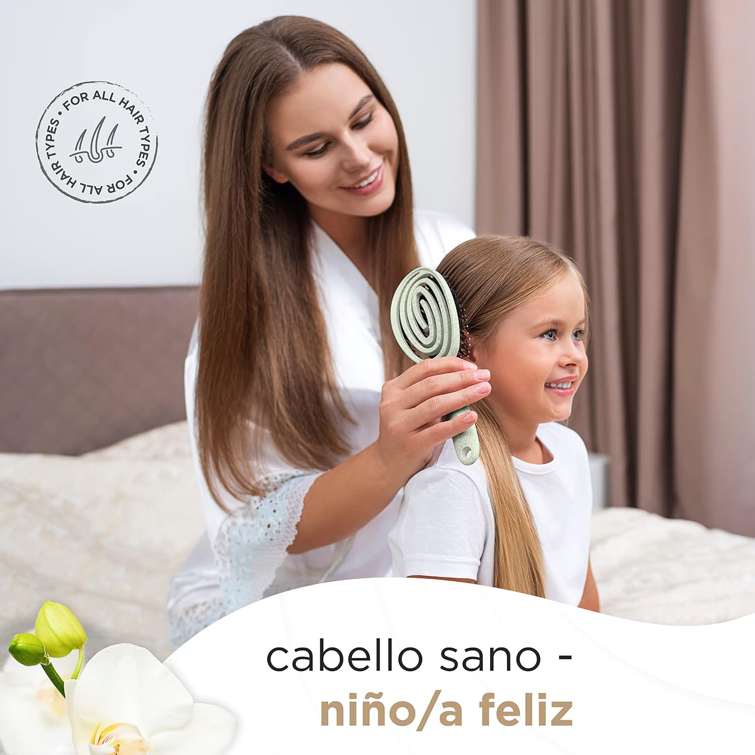 Thumbnail 8 de FABCARE Cepillo de Cerdas de Jabalí para Peinar 💇♀